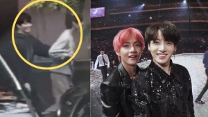 This Cute Moment Of BTS V Holding Jungkook Hands Has Gone Viral ...