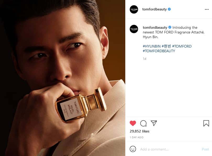 hyun bin tom ford