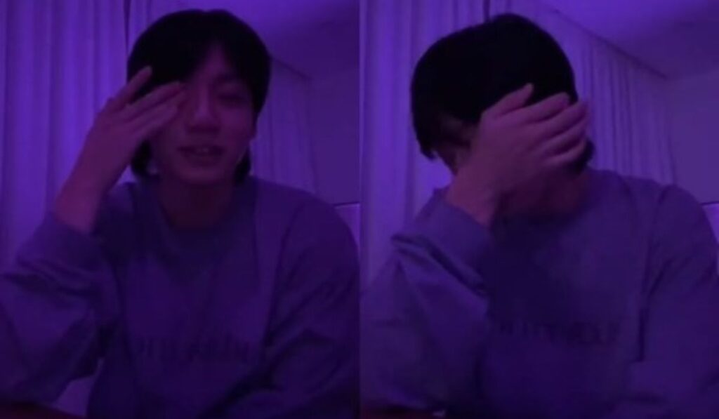 Bts Jungkook Sheds Tears Listening To Army’s T In The Form Of A Fan Song Jazminemedia