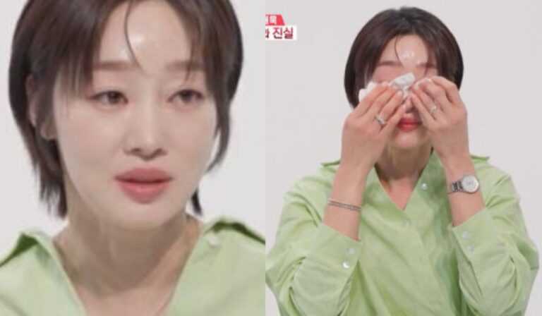 Actress Breaks Down In Tears After Being Accused Of Stealing A Married Man, His Former Wife Jumps To Her Defense