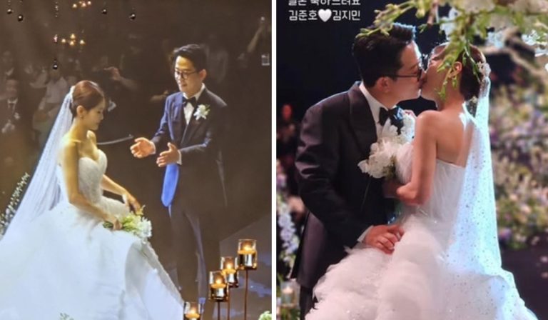 Famous Comedian Couple Kim Jun Ho And Kim Ji Min Hold Extravagant Wedding With Over 1000 Guests, Check Out Photos And Videos From The Ceremony