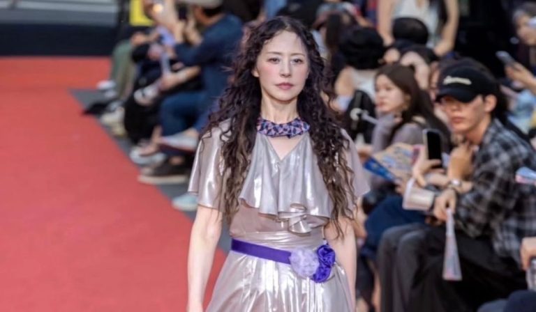 A Popular 62-Year-Old Korean Actress Walks The Runway