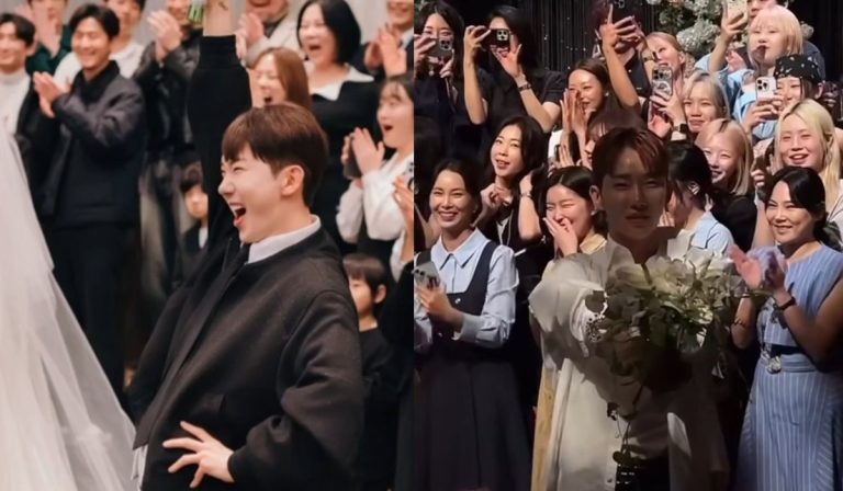 Famous Male Kpop Idol Shows Off The 4 Flower Bouquets He Caught At 4 Different Weddings Recently