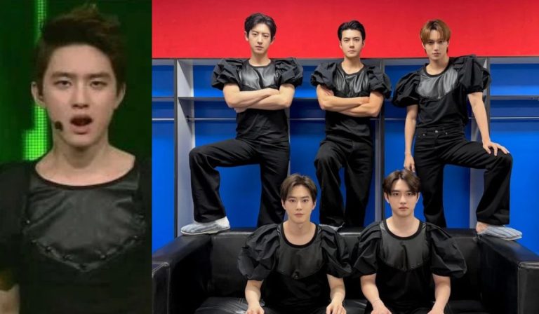 EXO Members Wear The Iconic Kyungsoo Stage Outfit From 2013